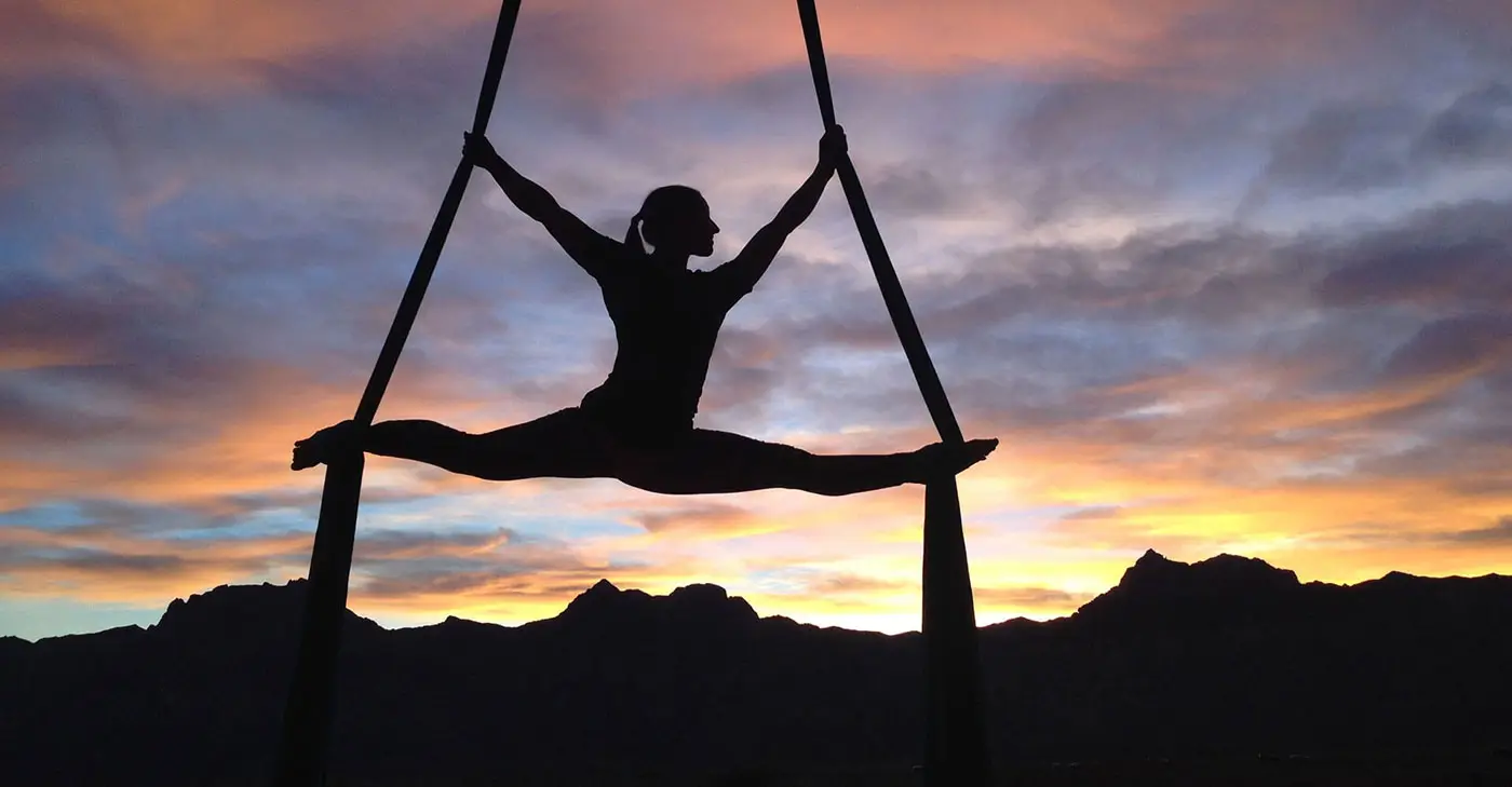 Let your stress stretched out through yoga!