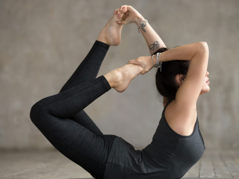 Woman Yoga Exercise