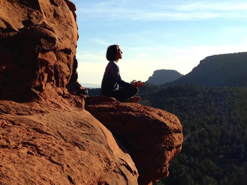 Outdoor Mountain Meditation